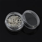 BEADIA 925 Sterling Silver Jump Rings 0.5x4mm 100pcs for Jewelry Making Findings - size: 0.5x4mm
