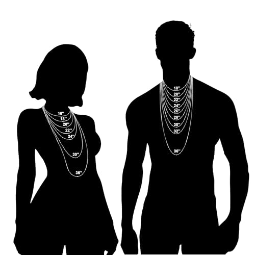 Square Rolo Chain Necklace Stainless Steel Round Box Necklace for Men Women/2mm-7mm/16Inch-36Inch - color: Stainless Steel-Black, size: 20 Inches, style: 2 mm width