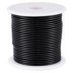 12 Gauge Black Aluminum Craft Wire (105FT) - Anodized for Jewelry Making, Beading Floral, Plant Gardening, Sculpting & Modeling Craft Wire (Black #10, 2mm) - color: Black #10