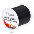 anezus 20 Gauge Jewelry Wire, 28 Yards Craft Wire Tarnish Resistant Copper Beading Wire for Jewelry Making Supplies and Crafting(Black) - color: Black