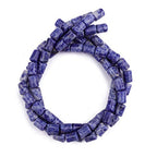 BEADIA Natural Blue Sodalite Cylinder Stone Loose Semi Gemstone Beads for Jewelry Making 10mmx14mm 38cm - color: Blue Sodalite, size: 10mm x 14mm