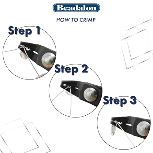 Beadalon Crimp Beads, Size #0, Silver Plated, 1.5 g, Approx. 200 pc - color: Silver, size: Size #0, 200 pc