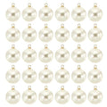 PATIKIL Pearl Charm, 100pcs Pearl Beads Faux Pearl Pendant Charm DIY for Jewelry Making Bracelets Earrings Necklace Crafts - color: Golden Beige, size: 16mm