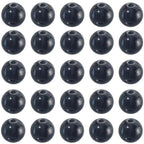 1 Box 6MM 120PCS Natural Black Onyx Agate Gemstone Beads with Holes Round Stone Crystal Energy Power Polished Smooth Spacer Bead for Jewelry Making Bracelets Necklaces DIY Craft Supply
