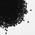 Matte Black Beads Size 6/0 Crafts Glass Seed Beads 4mm for Jewelry Making (Total About 100g About 1200pcs) - color: Matte Black