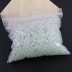 600PCS 8mm White Glass Round Beads Bulk-Imitative Jade Beads-Bracelet Loose Beads for Jewelry Making Earring, Necklaces, and DIY Crafts - size: 8mm White