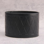 GelConnie Leather Cuff Bracelet Punk Braided Bracelets Rock Leather Wristbands Faux Mens Leather Bracelet Gothic Viking Bangle Adjustable Wrap Bracelet for Women,Men - color: MLPB087-Black