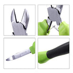 SPEEDWOX Mini Diagonal Cutting Pliers 4-1/2 Inches Small Wire Cutters Mini Precision Plastic Nippers Professional Hand Tool for Jewelry Makinging Beading Hobby Craft DIY - style: Diagonal Pliers