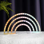 NiHome Iridescent Earrings Holder 74 Holes Display Rainbow Ear Studs Jewelry Show Rack Stand Organizer for Girl Women - Clear Acrylic Plastic