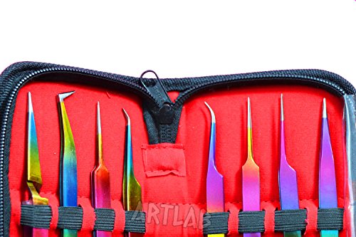 New! Jewelry Nipper Repair Hand Tool Tweezers Diy- 8pcs Set (Cynamed)