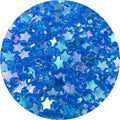 450 PCS Acrylic Star Shape Beads AB Colors Loose Pony Spacer Beads with Hole for Jewelry Making Necklace Earring Key Chains DIY Projects(Deep Lake Blue AB) - color: Deep Lake Blue AB