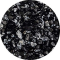 Natural Chip Stone Beads Black Rutilated Quartz 5-8mm About 400 Pieces Irregular Gemstones Healing Crystal Loose Rocks Bead Hole Drilled DIY for Bracelet Jewelry Making(5-8mm, Black Rutilated Quartz) - color: Black Rutilated Quartz