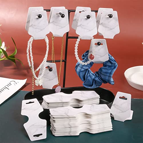 200PCS Bracelet Display Cards Necklace Holder Cards Self Adhesive Jewelry Packaging Selling Card for Small Business (Mable, 1.8x4.7 inches) - color: Mable, size: 1.8x4.7 inches