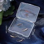 Beebeecraft 1 Box 10Pcs Zirconia Earring Hooks 18K Gold Plated Brass Rhinestone Earwire with Loop French Earring Findings for DIY Dangle Earring Jewelry Making - color: Cubic Zirconia Earring Hooks