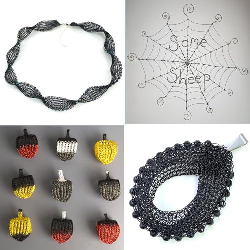 328FT Jewelry Wire 28 Gauge Tarnish-Resistant Copper Beading Wires Roll Bulk for DIY Crafts Jewelry Making, Black Wire - color: Black, size: 0.3mm