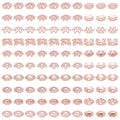 PH PandaHall 100pcs 10 Styles Bead Caps Flower Bead Caps 6/7/8mm Spacer Beads Flower Bracelet Beads Flat Spacers Rose Gold Brass Bead for Jewellery Making Friendship Bracelet Making DIY Crafts - color: Rose Gold