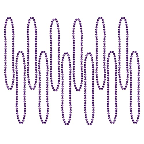 Party Beads - Small Round - size: 12-Pack, style: Purple (12-Pack)