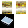 70Pcs Flat Round Transparent Glass Cabochons with Eye Pattern Flatback Glass Dome Flatback Cab Beads for Photo Cameo Jewelry Making Necklace Ring DIY Crafts 8x2mm Yellow - color: 70Pcs-8x2mm-Yellow
