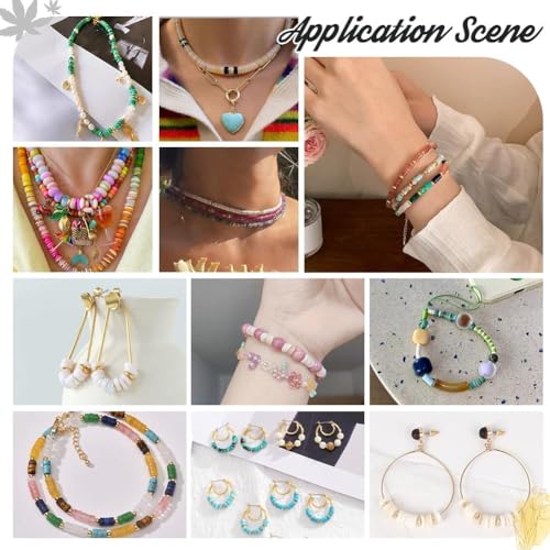 155pcs 4x2mm Natural African Turquoise Heishi Disc Rondelle Spacer Stone Semi Precious Gemstone Loose Beads for Jewelry Making 15 Inch - color: African Turquoise, size: 4x2mm