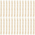Beebeecraft 1 Box 100Pcs Bracelet Extender Chain 18K Gold Plated 304 Stainless Steel Curb Necklace End Chain Extension for Jewelry Making Crafts (40mm, Dark Gold) - size: 1.57 inch