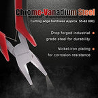 SPEEDWOX Mini Combination Pliers, 4.5 Inches with Box Joint Construction, Jewelry Making Pliers with Spring for Arts & Crafts, Mechanical Work & Small Electronics - style: Lineman Pliers