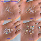 100pcs Authentic Preciosa 3mm (0.12 Inch) Small Faceted Bicone Crystal Loose Beads Pink Rose Compatible with Swarovski Elements Crystals for Jewelry Making Pre-B337 - color: Rose, size: 3mm (0.12 Inch) - 100pcs
