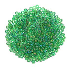 uxcell 2000 Pcs Glass Seed Beads Bulk, 4mm Mini Loose Glass Bugle Beads for DIY Earrings, Necklaces, Bracelets, Jewelry Making, Dark Green - color: Dark Green, size: 4mm