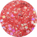 450 PCS Acrylic Star Shape Beads AB Colors Loose Pony Spacer Beads with Hole for Jewelry Making Necklace Earring Key Chains DIY Projects(Deep Pink AB) - color: Deep Pink AB