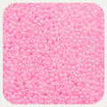 12/0 Pink Tiny Glass Seed Beads Bulk, 2mm 4400 Pcs Craft Pony Beads for Jewelry Making, Friendship Bracelet, Hair Braiding, DIY Necklace Key Chain - color: Pink, size: 2mm