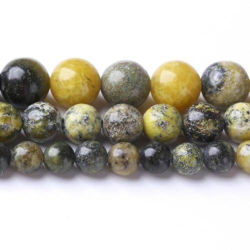 8MM Australian Jade Round Loose Beads Natural Gem Beads Crystal Energy Stone Beads for Jewelry Making DIY Bracelet Necklace - color: Australian jade, size: 8mm