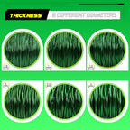 Aluminum Craft Wire,8 Gauge (3mm) Grass Green Bendable Wire,32 Feet Continuous Roll for Jewelry Making,Sculpting,Floral & Armature Projects - size: 8 Gauge 32FT, style: Grass Green
