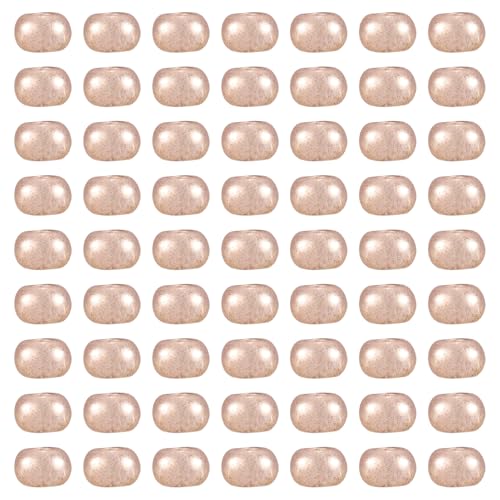 Craftdady 11/0 Metallic Gold Round Glass Seed Beads 2.3mm Tiny Round Ball Loose Pony Spacer Beads About 5300Pcs for Jewelry Making Hole: 1mm - color: Metallic Gold, 2.3mm