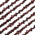 MECCANIXITY 310 Pcs Natural Drilled Garnet Gemstone Chips Bulk 3mm to 5mm Dia. Irregular Tumbled Crystal Chip Beads for Jewelry Making Craft Supplies (Burgundy) - color: Garnet, size: 3-5mm