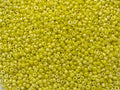 Seed Beads Size:11/0 50 gr / 1.76 oz (Yellow Opaque Iridescent) - color: Yellow Opaque Iridescent