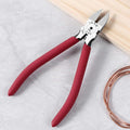 6-inch Wire Cutters, Carbon Steel Flush Diagonal Cutters Side Pliers with Non-Slip Grip Handle, Snips Wire Tool for Crafting, Jewelry Making, Electrical and Precision Cutting Needs