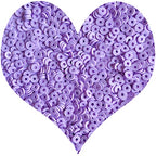 3000Pcs Flat Round Polymer Beads Vinyl Heishi Beads for Jewelry Making Women Necklace Bracelet Earrings(07-Purple) - color: 07-Purple