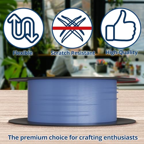 Soft Flex 49 Strand Beading Wire - Medium 0.19 Diameter - 100 Feet Nylon Design Wire - style: Tanzanite