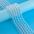150pcs 6mm Clear Quartz Beads Natural Gemstone Beads Round Loose Beads for Jewelry Making - color: Clear Quartz, size: 6mm
