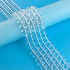 150pcs 6mm Clear Quartz Beads Natural Gemstone Beads Round Loose Beads for Jewelry Making - color: Clear Quartz, size: 6mm