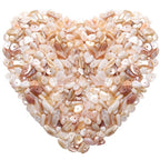 400pcs Natural Chip Shell Beads for Jewelry Making Brown Shell 5-8mm Irregular Gemstones Healing Crystal Loose Rocks Bead Hole Drilled for Ring Earrings Necklace Bracelet Making DIY Art Crafts - color: Brown Mother of Pearl Shell(2 Strands-62")
