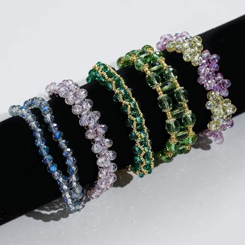 1000PCS 4mm Round Crystal Glass Beads Faceted Spacer Beads Bulk for Jewelry Making Bracelets Necklace Earring Pendants Craft (Emerald) - color: Emerald, size: 4mm
