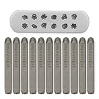 ImpressArt - Ring Making Kit for Metal Stamping Rings, Jewelry Making, Gifts and DIY Projects (Birth Flower Bundle, with Additional Tools) - color: With Additional Tools, size: Birth Flower Bundle