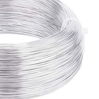 BENECREAT 22 Gauge Silver Aluminum Wire - 918FT Bendable Metal Wire for Jewelry Making, Beading, Sculpting, DIY Crafts - color: Silver (22 Gauge, 918 Feet), size: 22 Gauge