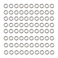 1000 pcs Stainless Steel Split Rings Jump Rings Connector Rings for Jewelry Making Necklaces Bracelet Earrings Keychain DIY Craft (12602-5mm) - size: 5mm