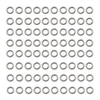1000 pcs Stainless Steel Split Rings Jump Rings Connector Rings for Jewelry Making Necklaces Bracelet Earrings Keychain DIY Craft (12602-5mm) - size: 5mm