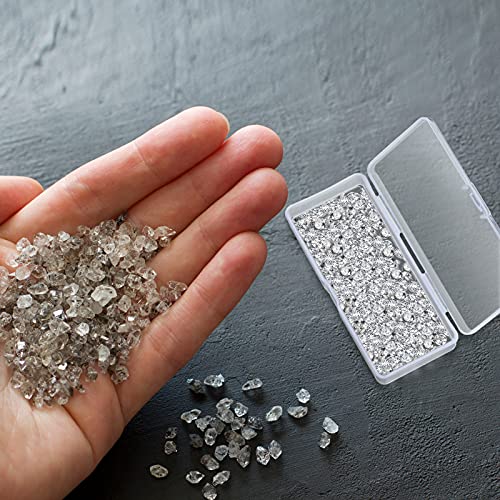 Blulu 18 Pieces Small Plastic Case Small Storage Containers Transparent Storage Case Plastic Box with Lid Containers for Bobby Pin Swab, Craft, Jewelry, Coin, Screw, Bead (3.9 x 1.6 x 0.6 Inch)