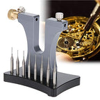 Damaged Screw Removal Tool, Broken Screw Extractor with 8 Stainless Steel Pins for Watch Repair