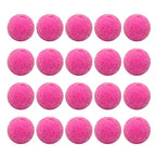 David accessories Chunky 20mm Sugar Bubblegum Beads, 20Pcs Pave Rhinestone Acrylic Beads, for Pens Necklace Bracelet Jewelry Making Party Decoration (Rose Red)