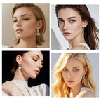 Earring Hooks for Jewelry Making, 14K Gold Plated Earring Hooks with with Cubic Zirconia Hypoallergenic Ear Wire for DIY Earrings 220PCS - color: 14K Gold-Big Cubic Zirconia Earring Hooks