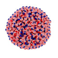 200pcs Flag Polymer Clay Beads, Mixed Charm Spacer Beads for Bracelet Necklace DIY Jewelry Making (Flag) - color: Flag